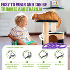 Calming Collar for Cats | Calming Cat Collars Adjustable Soother Anxiety Relief & Stress | Comfort Cat Calm Collars Water Resistant | Pheromone Collar for Cats Rapid Effect Lasts 45 Days (Purple)