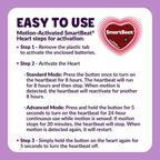 Snuggle Kitty Heartbeat Cat Toy for Kittens and Cats with Real-Feel Pulse and Heat Pack, Calming Sleep Aid for Cat Anxiety, New Kitten Essentials - Grey and White