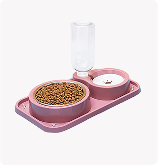 2 in 1 Water  & Food Set