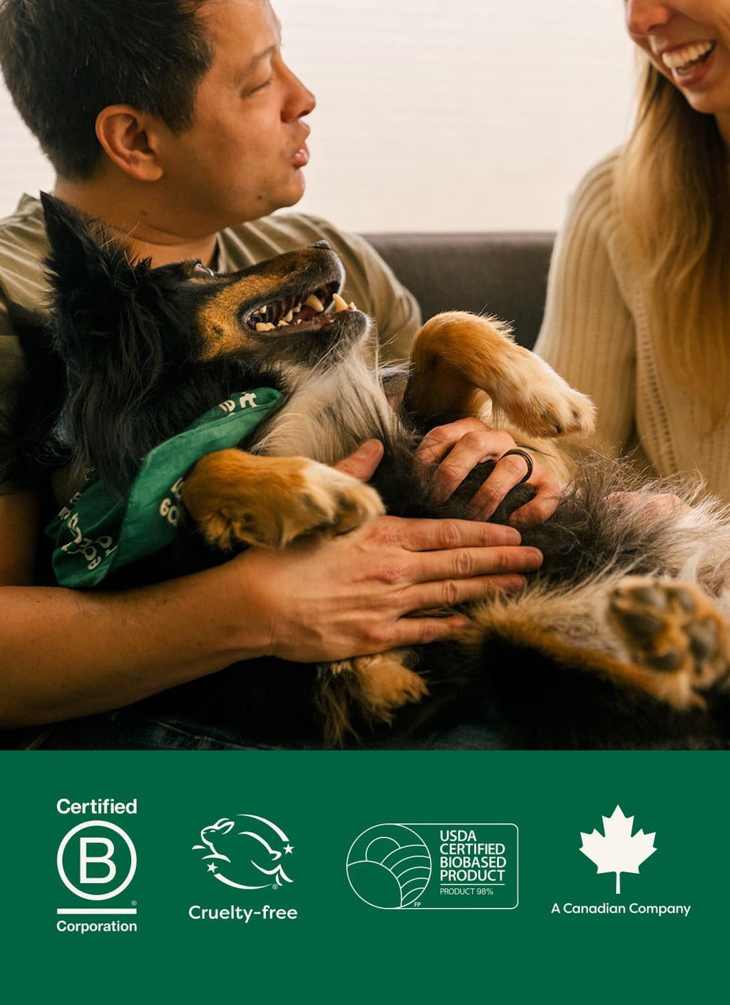 Pet Wipes for Dogs and Cats, Hypoallergenic, 3-In-1 Cleaning, Deodorizing and Hydrating, for Grooming Paws, Body and Butt, New White Tea and Basil Scent, 100 Count