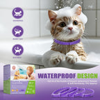 Calming Collar for Cats | Calming Cat Collars Adjustable Soother Anxiety Relief & Stress | Comfort Cat Calm Collars Water Resistant | Pheromone Collar for Cats Rapid Effect Lasts 45 Days (Purple)